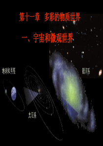 11.1宇宙和微观世界【上课用】