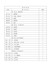 培智四年级劳技教案