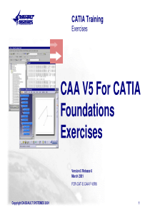 CAA_V5_For_CATIA_Foundations_Exercises教程