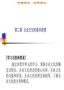 2企业文化的基本