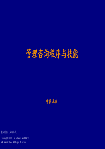 462561--管理咨询程序与技能讲义--haohaodushu