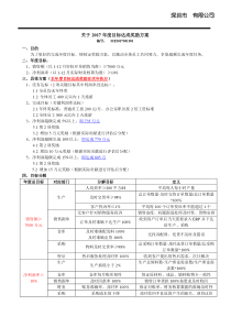 年度目标达成奖励方案