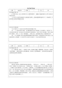 施工生产实习日志范文