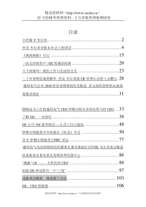 GE的企业文化和管理（DOC127页）