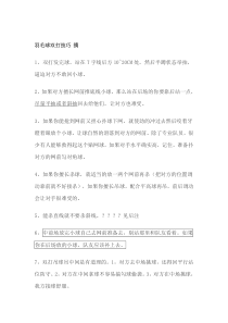 羽毛球双打技巧(精髓总结)