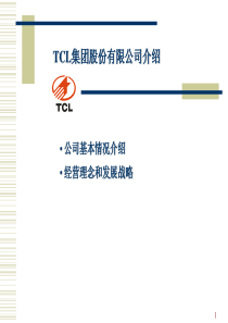 TCL集团企业文化讲义(2)