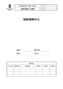 房地产招标采购流程汇编