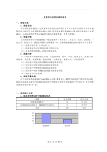 别墅项目消费者调研报告