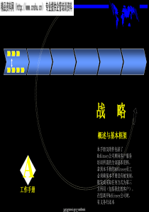 xx公司战略咨询培训手册