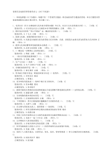 省拟任县处级任职资格考试七