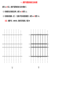 建筑平面图的绘制方法和步骤