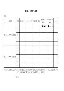 01附录03XX物业预立卷类目明细审批表