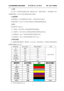 工业管道颜色及标识规范