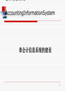 会计信息系统的建设(PPT-50张)
