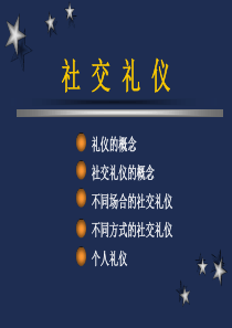 【培训课件】现代礼仪