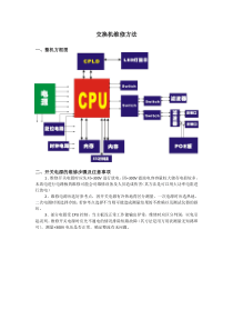 交换机维修方法