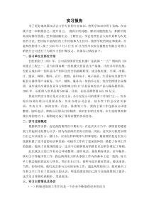 汉语言文学专业实习报告二