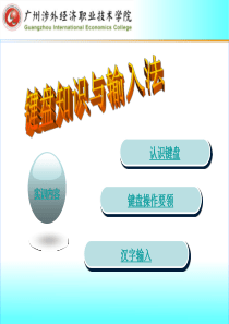 键盘知识与输入法PPT