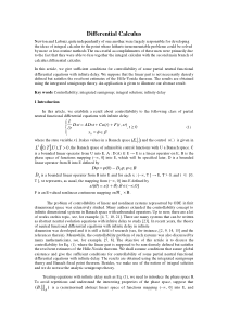 微分学数学专业英语论文双语(含中文版)