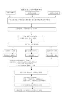 前置胎盘大出血的抢救流程