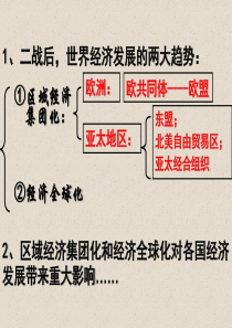 《当今世界经济区域集团化的发展》课件(人民版)