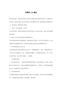 完整的CIS概念(doc6)(1)