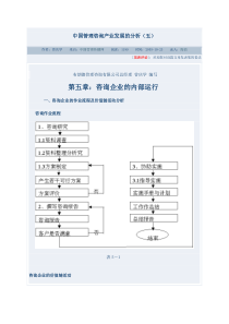 中国管理咨询产业发展的分析（五）