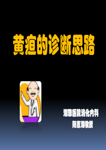 黄疸的诊断思路.ppt