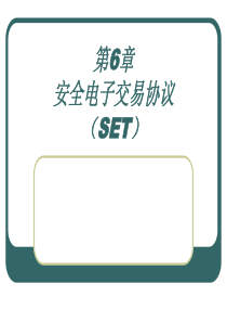 安全电子交易协议(SET)