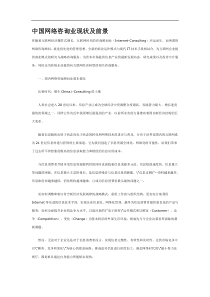 中国网络咨询业现状及前景DOC11(1)