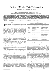 Review-of-maglev-train-technologies