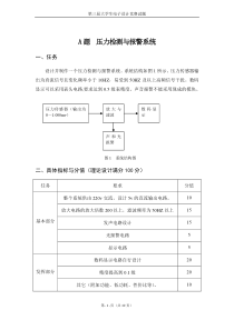 安徽理工大学电子设计大赛题目