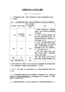 防火分区规范要求