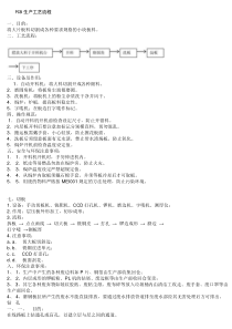 PCB生产工艺流程