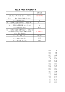 灌注水下砼首批砼所需砼计算