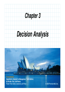 第三Decision_Analysis2运营管理笔记