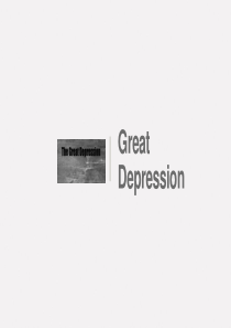 The-Great-Depression