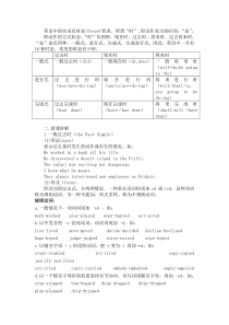 高中英语中的10种动词时态总结