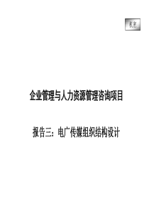 企业管理与人力资源管理咨询项目（PPT 55页）