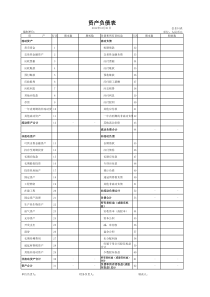 清算会计报表(最新)