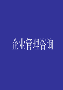 企业管理咨询