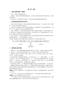 通信原理知识点