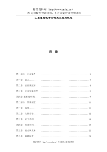 山东XX电子公司员工行为规范(DOC41页)