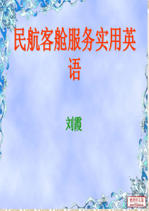 民航服务英语-课件