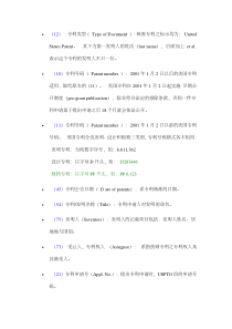 英文专利阅读说明