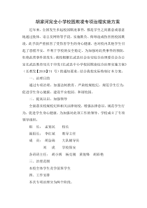 防治校园欺凌工作方案docx