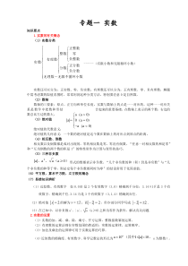 最新-中考数学知识点总结-精品