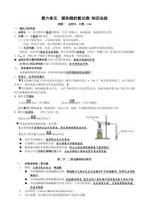 《碳和碳的氧化物》知识点总结