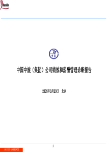 公司绩效和薪酬管理诊断报告