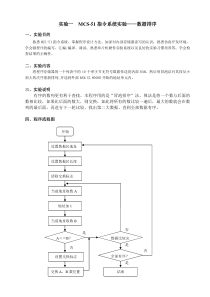 AT89C51实验报告